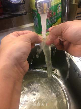 自制黑胡椒风味脆皮肠的做法步骤:14