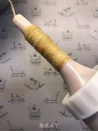 自制黑胡椒风味脆皮肠的做法步骤:17