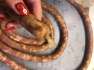 自制黑胡椒风味脆皮肠的做法步骤:19