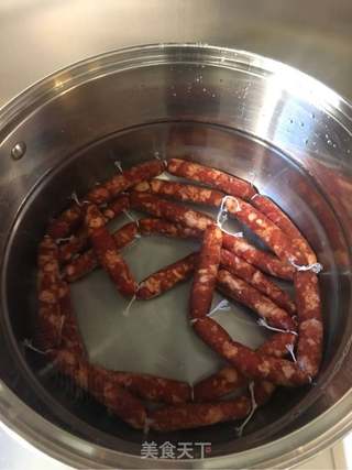 自制黑胡椒风味脆皮肠的做法步骤:26