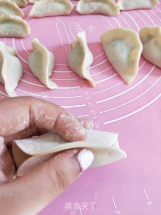 香葱造型煎饺的做法步骤:9