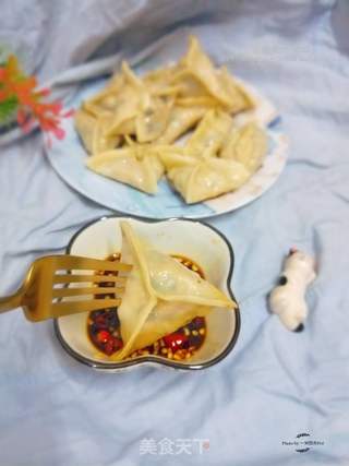 香葱造型煎饺的做法步骤:17