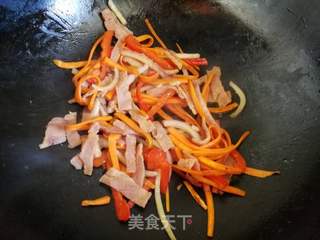 黑胡椒汁培根意大利面的做法步骤:5