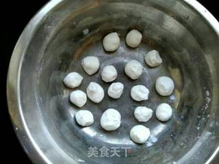 糯米团南瓜羹的做法步骤:6
