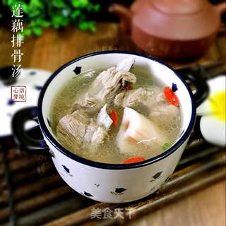 秋季润肺~莲藕排骨汤的做法步骤:10