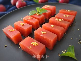 桂花山楂糕的做法步骤:12
