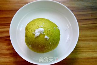 冰糖雪梨红枣饮的做法步骤:3
