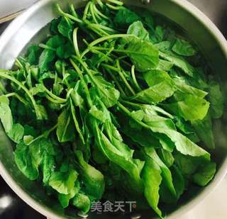 萝卜缨香菇猪肉包子的做法步骤：1