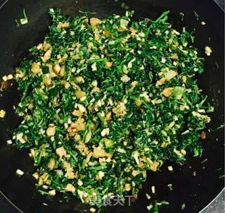 萝卜缨香菇猪肉包子的做法步骤:8