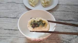 韭菜素包子的做法步骤:13