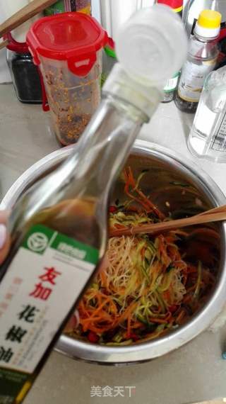 凉拌三丝的做法步骤:7