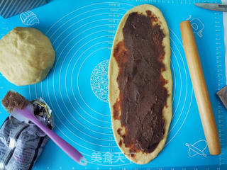 全麦奶香豆沙吐司的做法步骤:12
