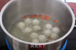 立冬防寒,酒酿汤圆的做法步骤:6