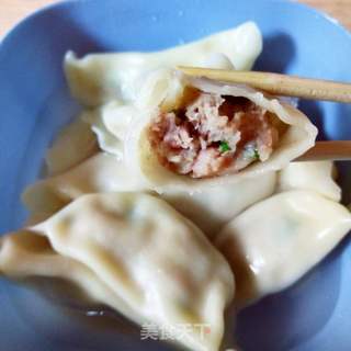 猪肉馅水饺的做法步骤:4