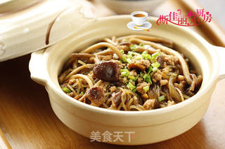 肉末茶树菇粉丝煲的做法步骤:11