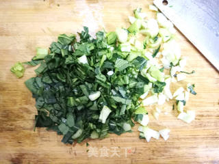 培根菜饭的做法步骤:2