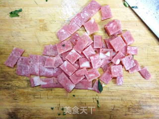 培根菜饭的做法步骤：3