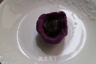 紫薯饼的做法步骤:5