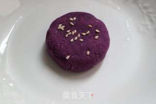 紫薯饼的做法步骤:6