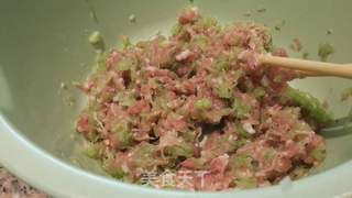 青笋鲜肉饺的做法步骤:5