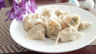 青笋鲜肉饺的做法步骤:10