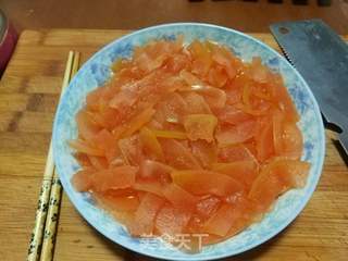 柚子皮糖的做法步骤:7