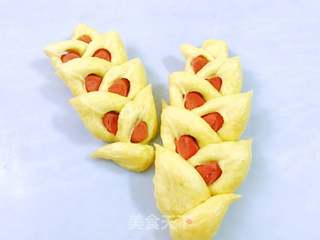 南瓜麦穗包子的做法步骤:9