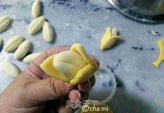 香蕉馒头-花样面食的做法步骤:7