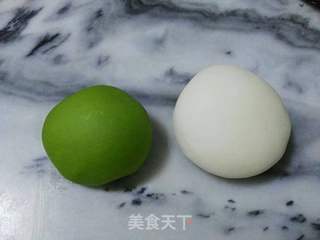 仿真白菜馒头-花样面食的做法步骤:2