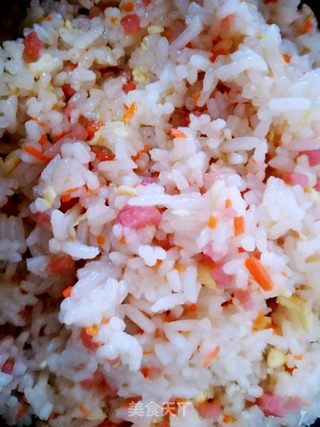 什锦炒饭的做法步骤：7