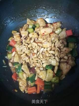 宫保鸡丁的做法步骤:9