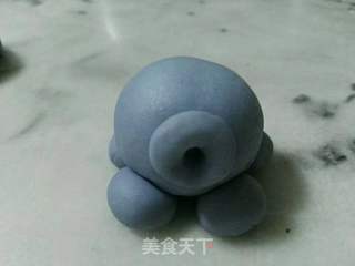 章鱼豆沙包的做法步骤:4