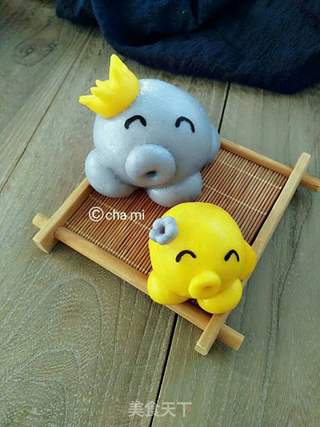 章鱼豆沙包的做法步骤:10
