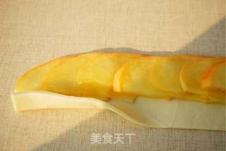 苹果玫瑰花的做法步骤:3