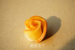 苹果玫瑰花的做法步骤:5