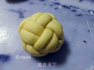 绣球馒头的做法步骤:7