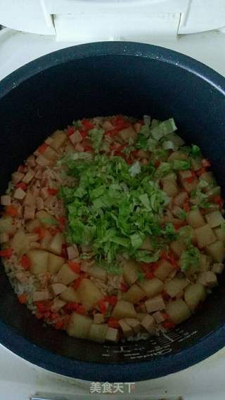 酱香土豆焖饭的做法步骤：8