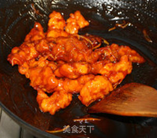 茄汁黄金鲽鱼排的做法步骤:12