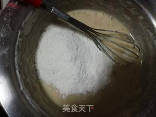 香蕉红枣酸奶煎饼的做法步骤:5