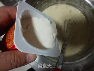 香蕉红枣酸奶煎饼的做法步骤:7