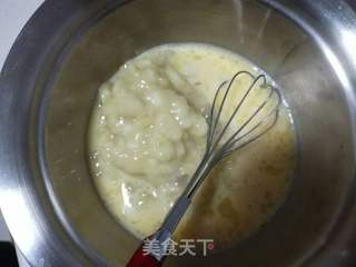 香蕉红枣酸奶煎饼的做法步骤:4