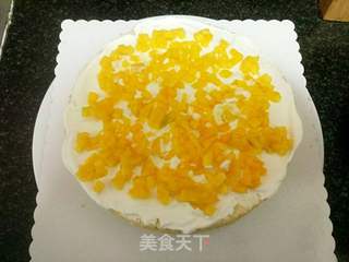 小猪水果蛋糕的做法步骤:4