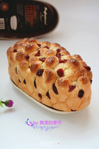 蔓越莓椰蓉花包的做法步骤:19