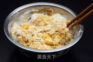 玫瑰花南瓜馒头的做法步骤:3