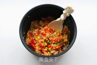 懒人饭:一只番茄饭的做法步骤:12
