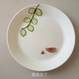 二十四节气餐盘画大暑的做法步骤:16