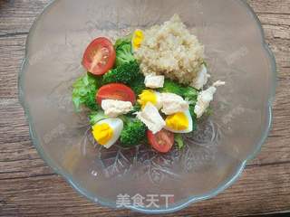 藜麦鸡胸肉沙拉的做法步骤:20