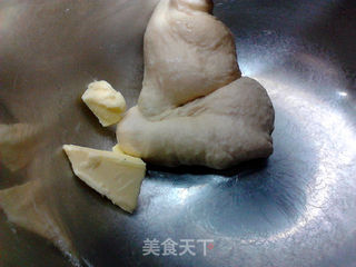 大理石纹花生酥糖小土司的做法步骤:3