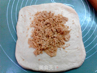 大理石纹花生酥糖小土司的做法步骤:8