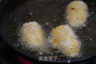 油炸香蕉的做法步骤:4